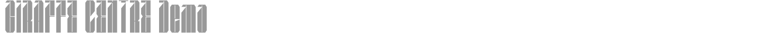 Giraffe Centre font preview